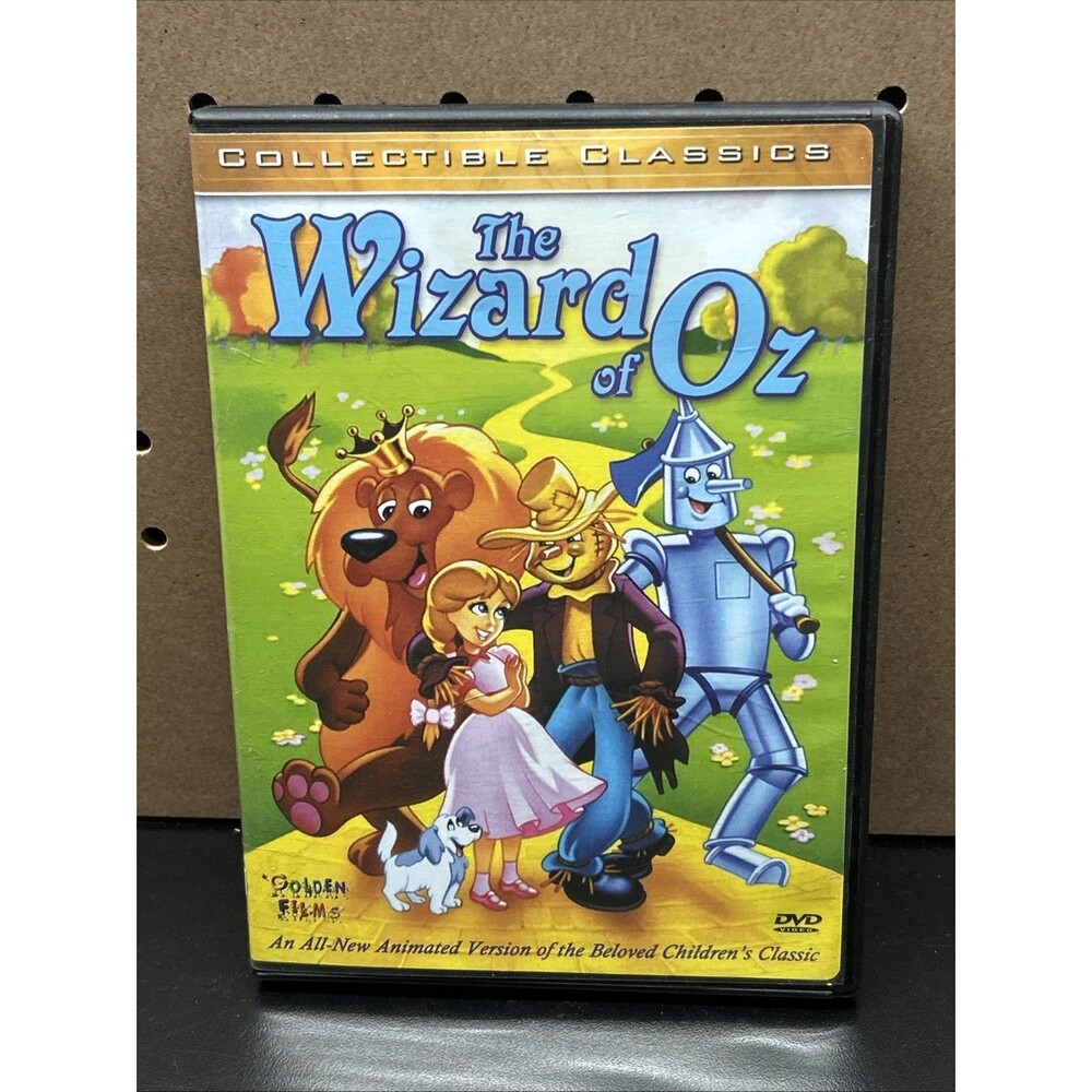 The Wizard of Oz - Animated - DVD, 2004, Region 1, Full Screen, Fast Shipping